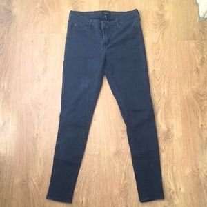 Black Celebrity Pink Skinny Jeans